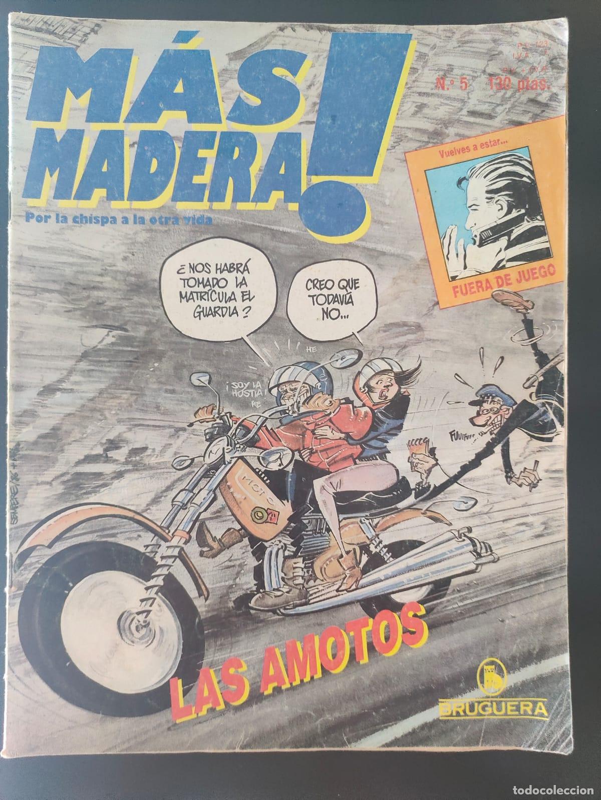 Tebeos: MAS MADERA BRUGUERA NUMERO 5 - Foto 1
