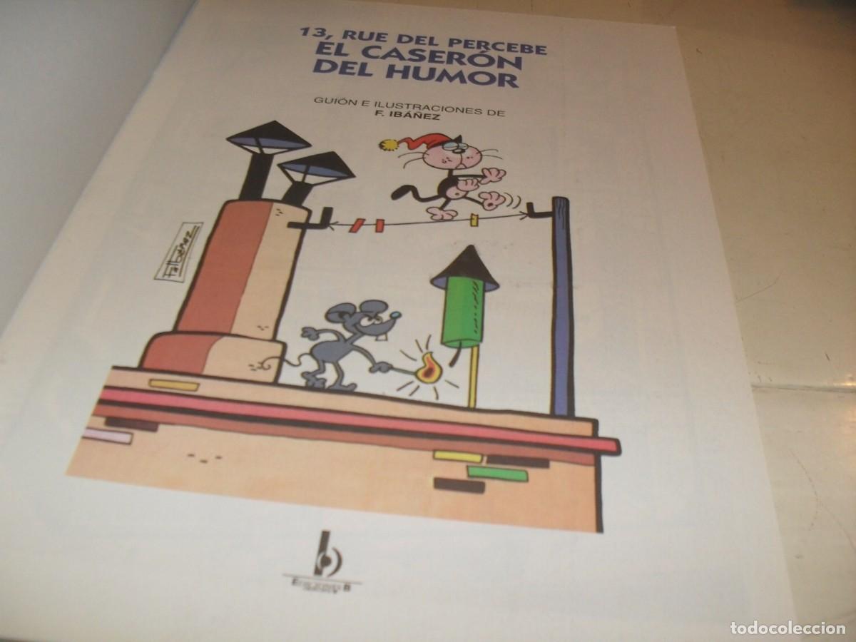 Tebeos: 13,RUE DEL PERCEBE:EL CASERON DEL HUMOR,DE IBA&Ntilde;EZ,EDICIONES B,2003 - Foto 2
