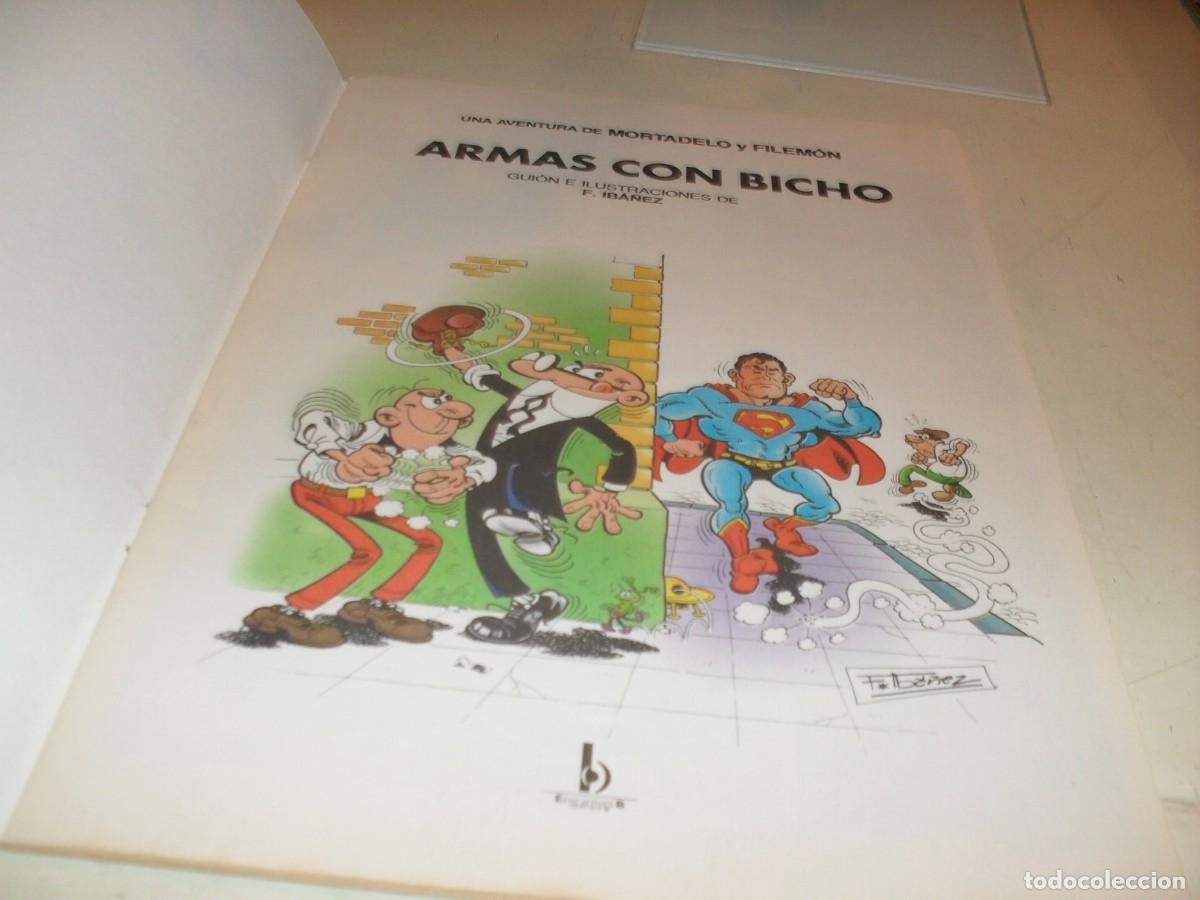 Tebeos: MORTADELO:ARMAS CON BICHO,DE IBA&Ntilde;EZ,EDICIONES B,2003 - Foto 2