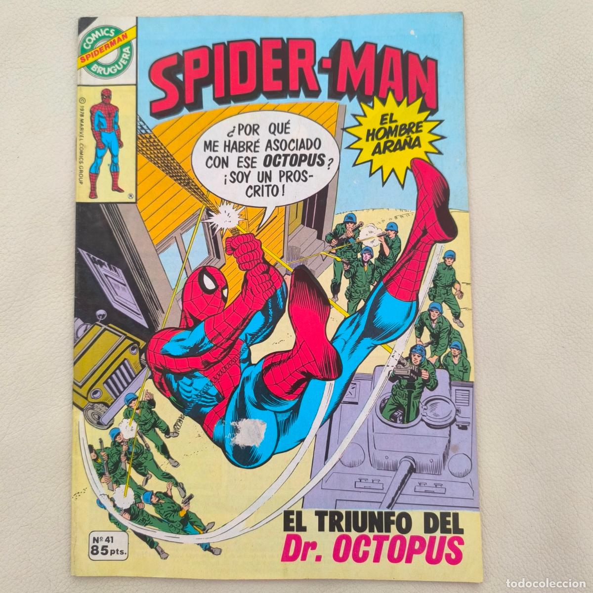 Tebeos: SPIDERMAN N&deg; 41 SPIDER-MAN COMICS BRUGUERA - Foto 1