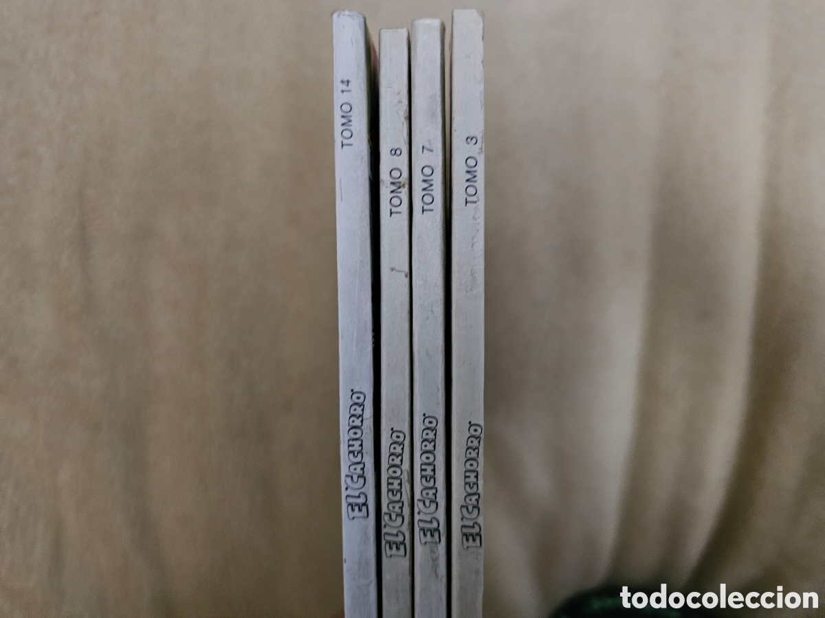 Tebeos: Lote c&oacute;mics El Cachorro tomos 3, 7, 8 y 14 - Foto 3