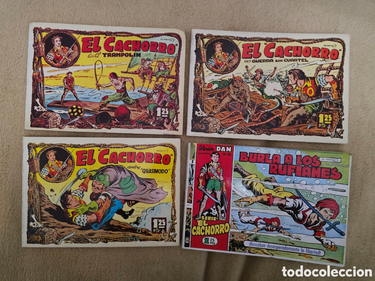 Tebeos: Lote c&oacute;mics El Cachorro tomos 3, 7, 8 y 14 - Foto 1