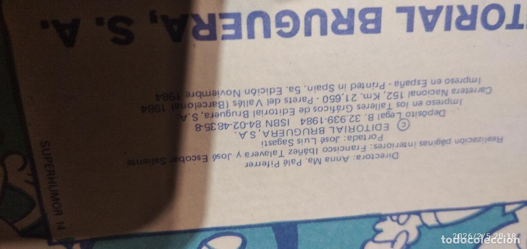 Tebeos: COMIC SUPERHUMOR XIV - Foto 4