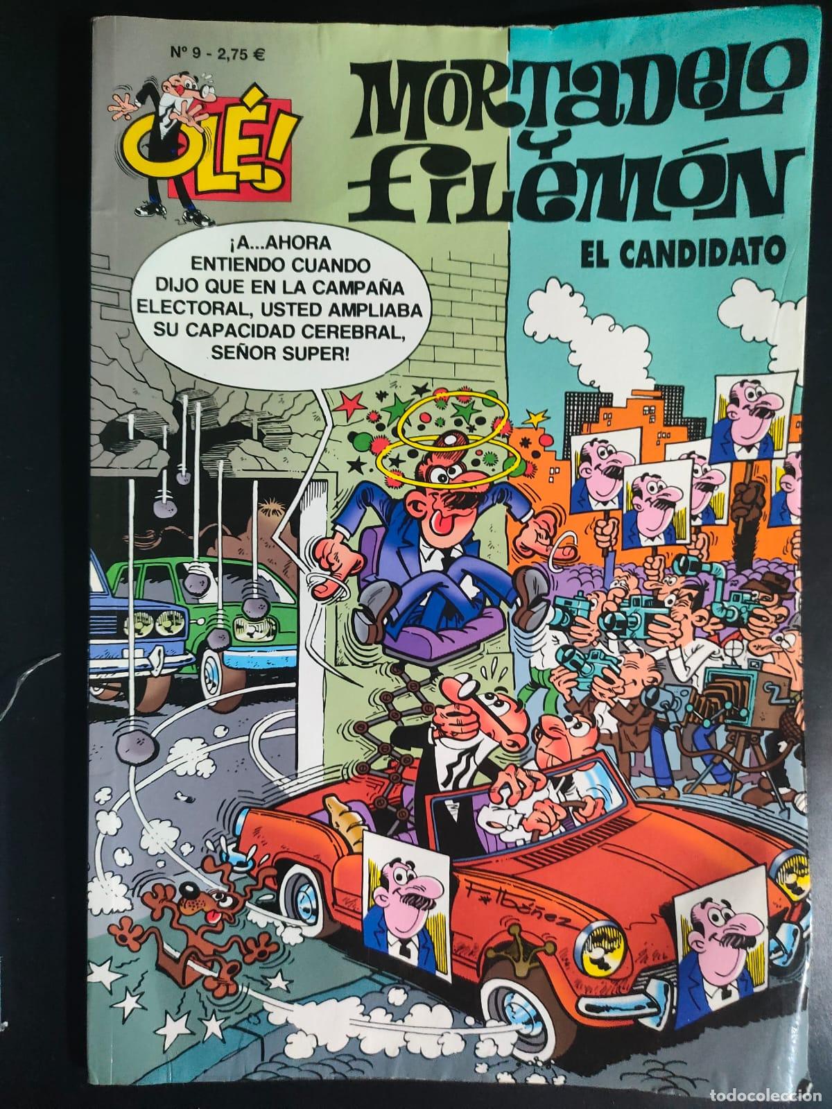 Tebeos: MORTADELO Y FILEMON EL CANDIDATO - Foto 1