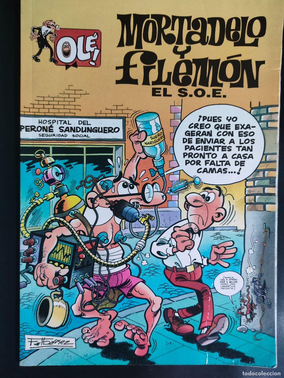 Tebeos: MORTADELO Y FILEMON EL S.O.E - Foto 1