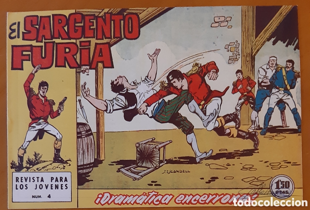 Tebeos: C&oacute;mic El Sargento Furia. Bruguera. N&uacute;mero 4 - Foto 1