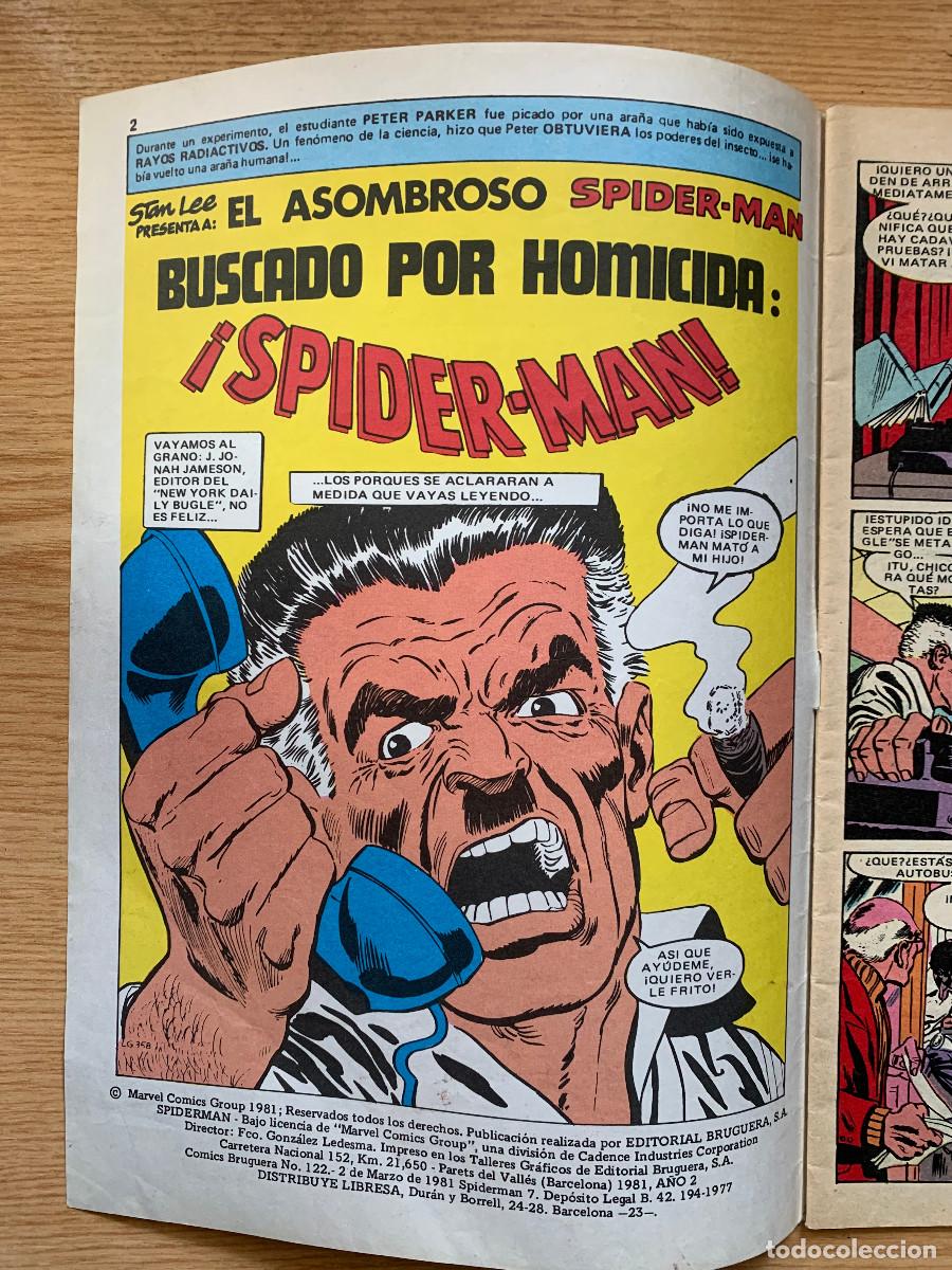Tebeos: Spiderman n&ordm; 7 - Spiderman Bruguera - Foto 2