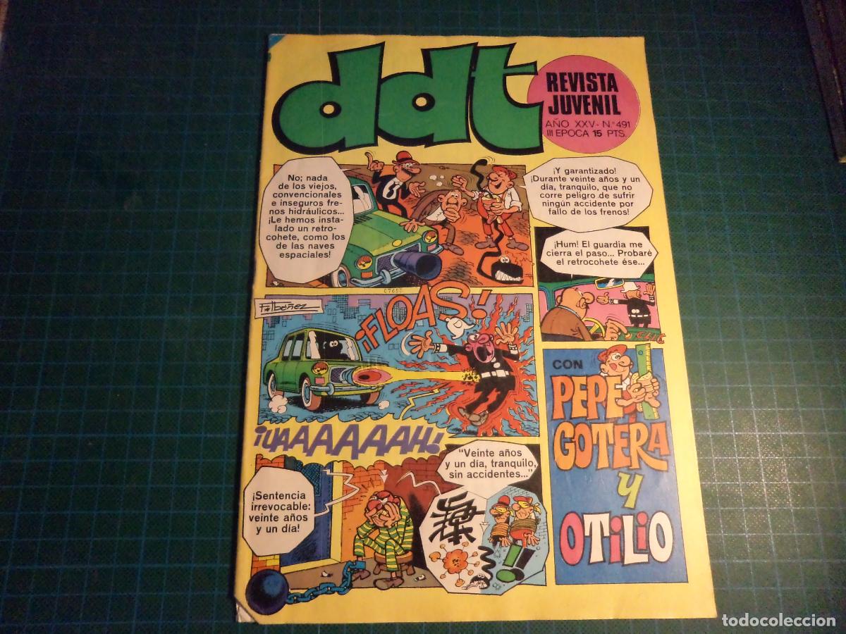 Tebeos: DDT. N&ordm; 491. Bruguera. - Foto 1