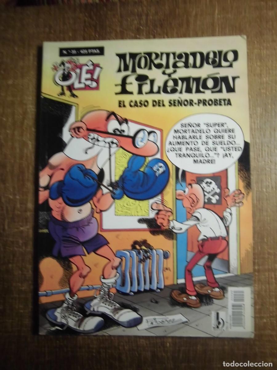 Tebeos: MORTADELO Y FILEM&Oacute;N OL&Eacute;! EL CASO DEL SE&Ntilde;OR-PROBETA - Foto 1