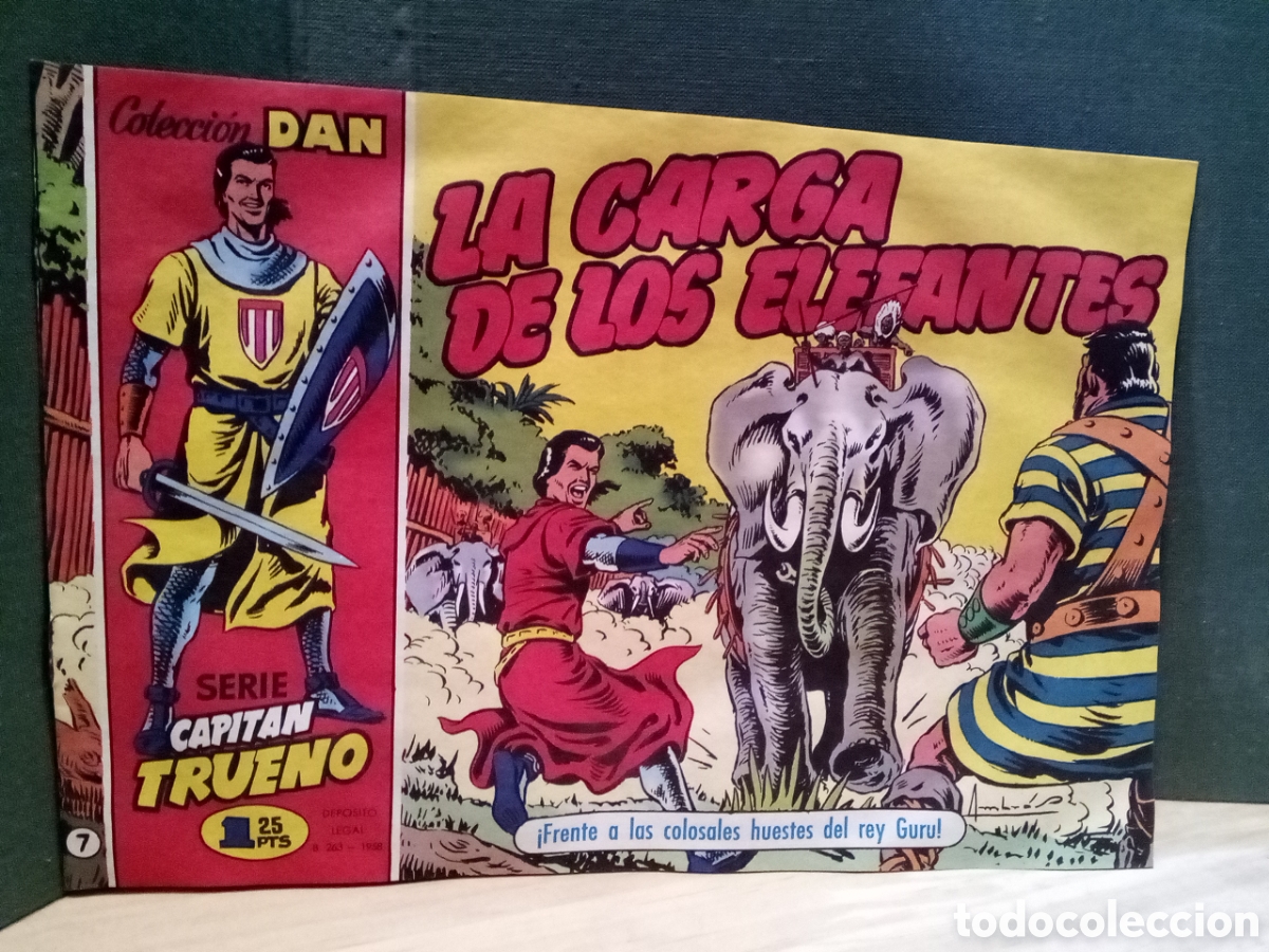 Tebeos: LA CARGA DE LOS ELEFANTES - Foto 1