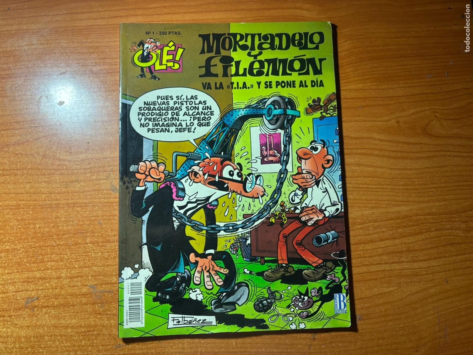 Tebeos: COLECCION OLE N&ordm; 1 MORTADELO Y FILEMON EDICIONES B