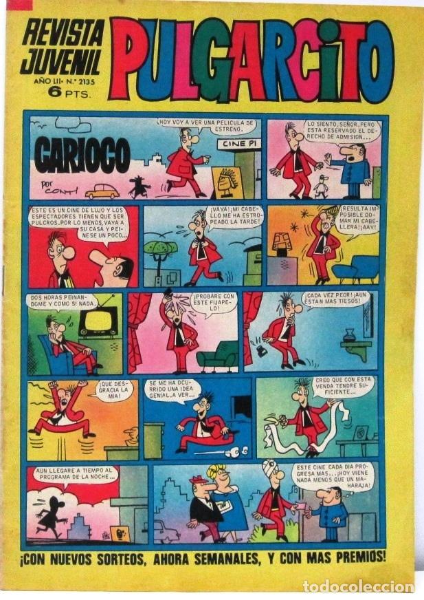 Tebeos: PULGARCITO - N&ordm; 2135 - CARIOCO - COMIC - Foto 1