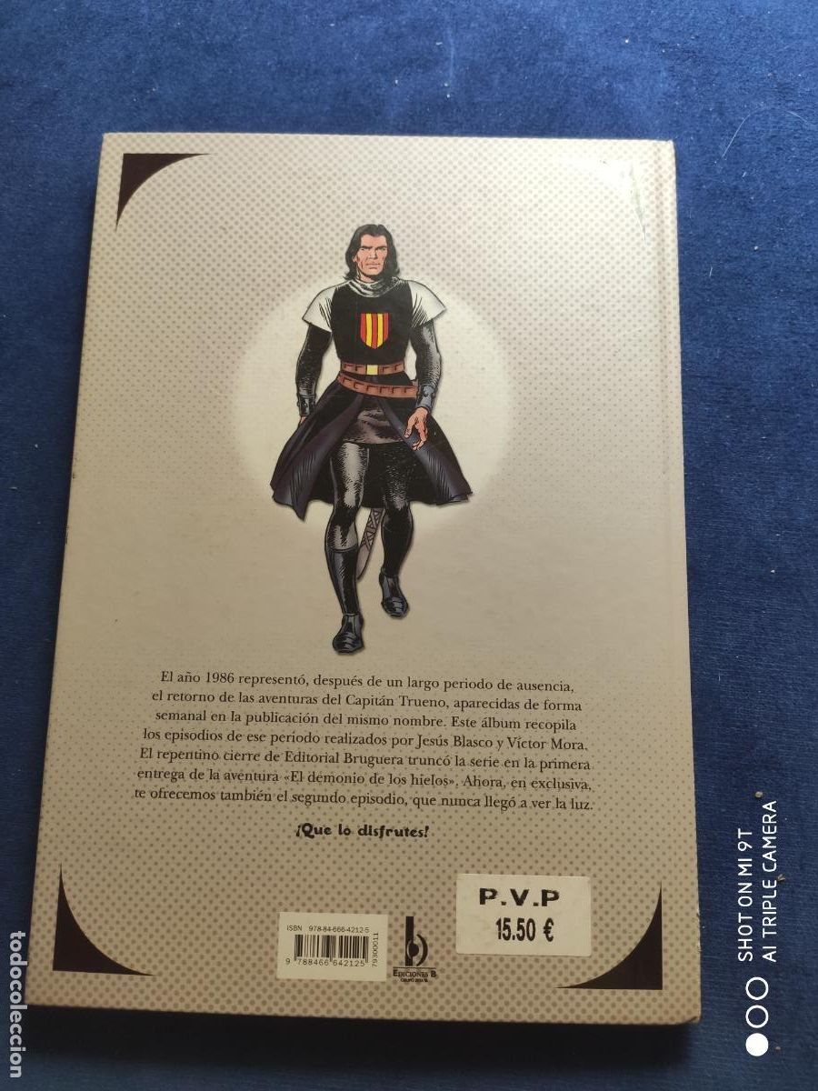 Tebeos: CAPITAN TRUENO EDICIONES B 2009 TOMO - Foto 3