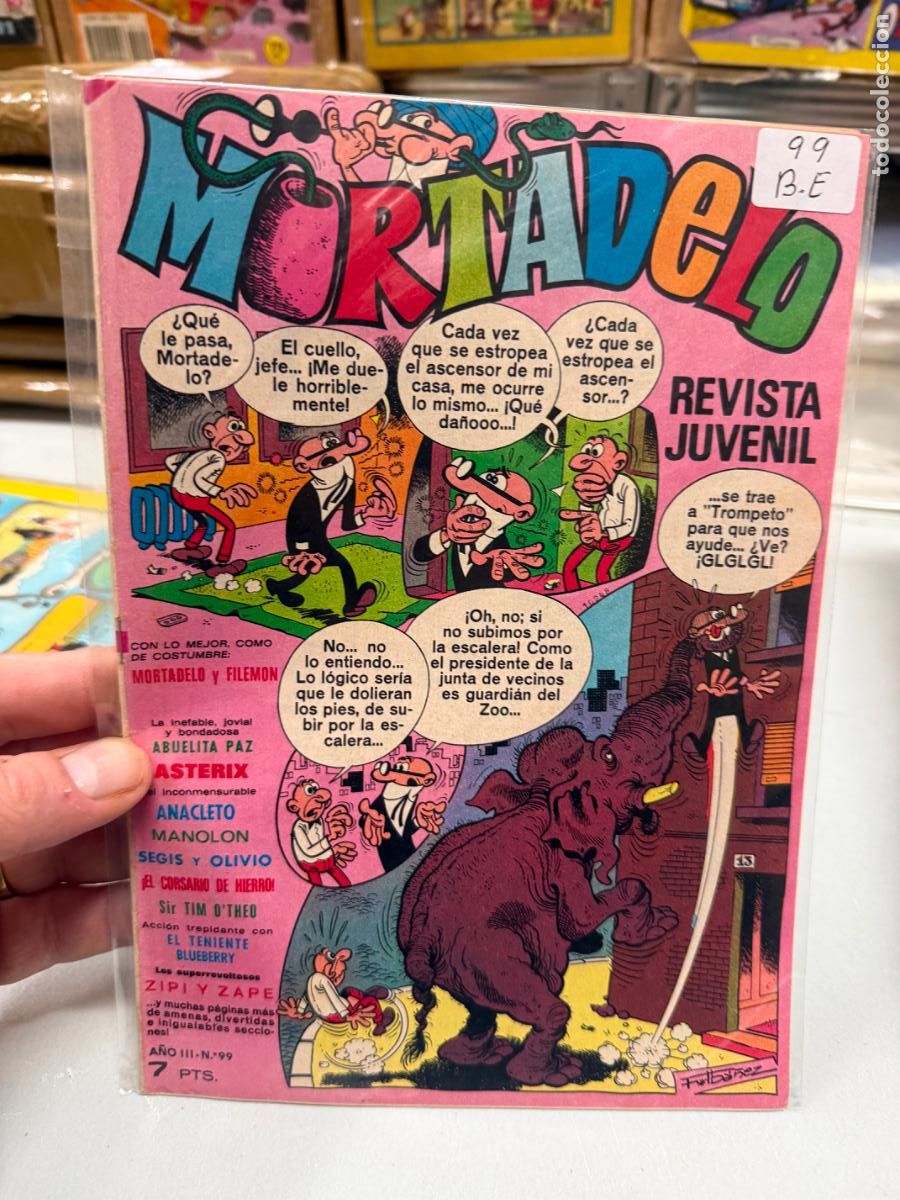 Livros de Banda Desenhada: MORTADELO EDITORIAL BRUGUERA NUMERO 99