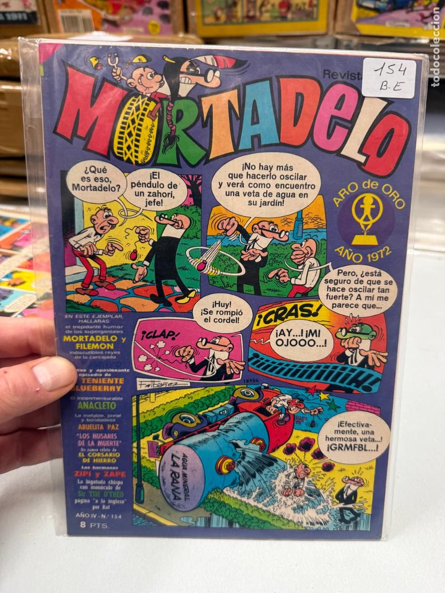 Comics: MORTADELO EDITORIAL BRUGUERA NUMERO 154