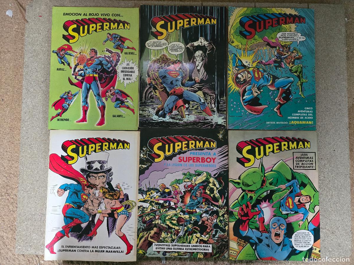 Tebeos: Superman.Completa 6 Tomos.Bruguera - Foto 1