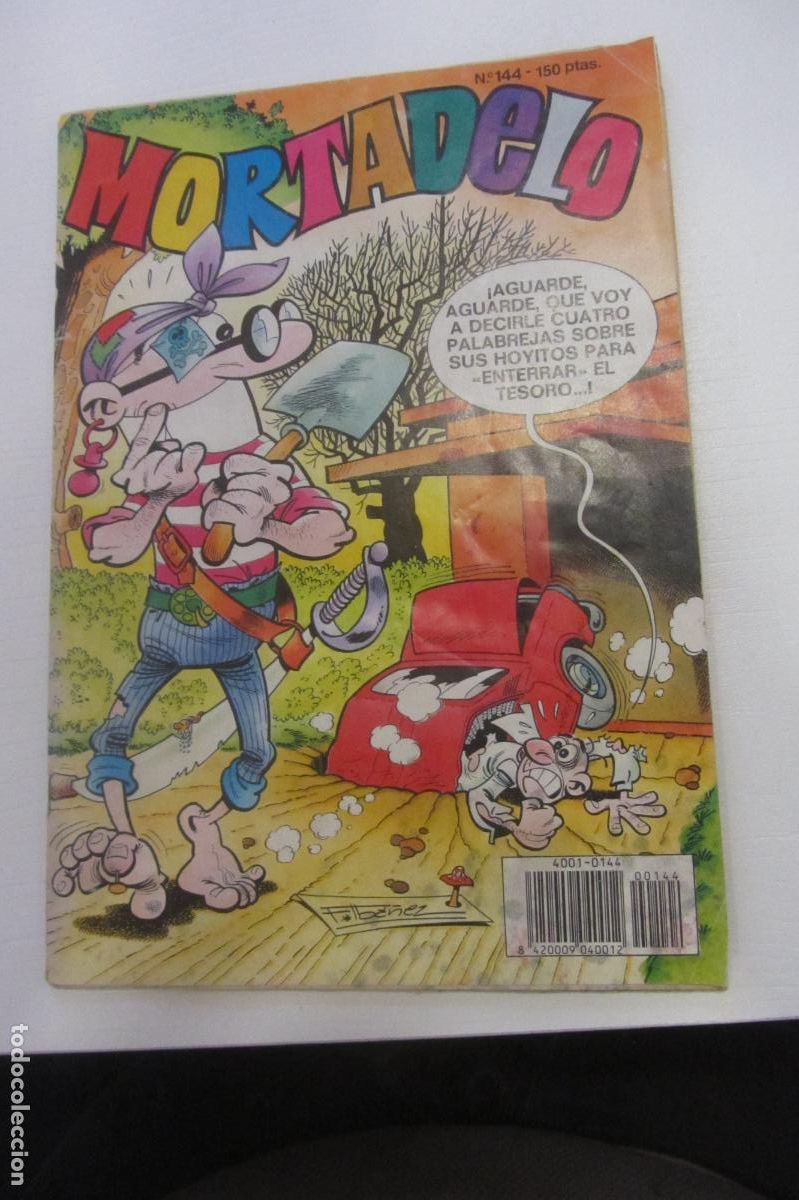 Tebeos: MORTADELO N&ordm; 144. EDICIONES B, 1990 arx301