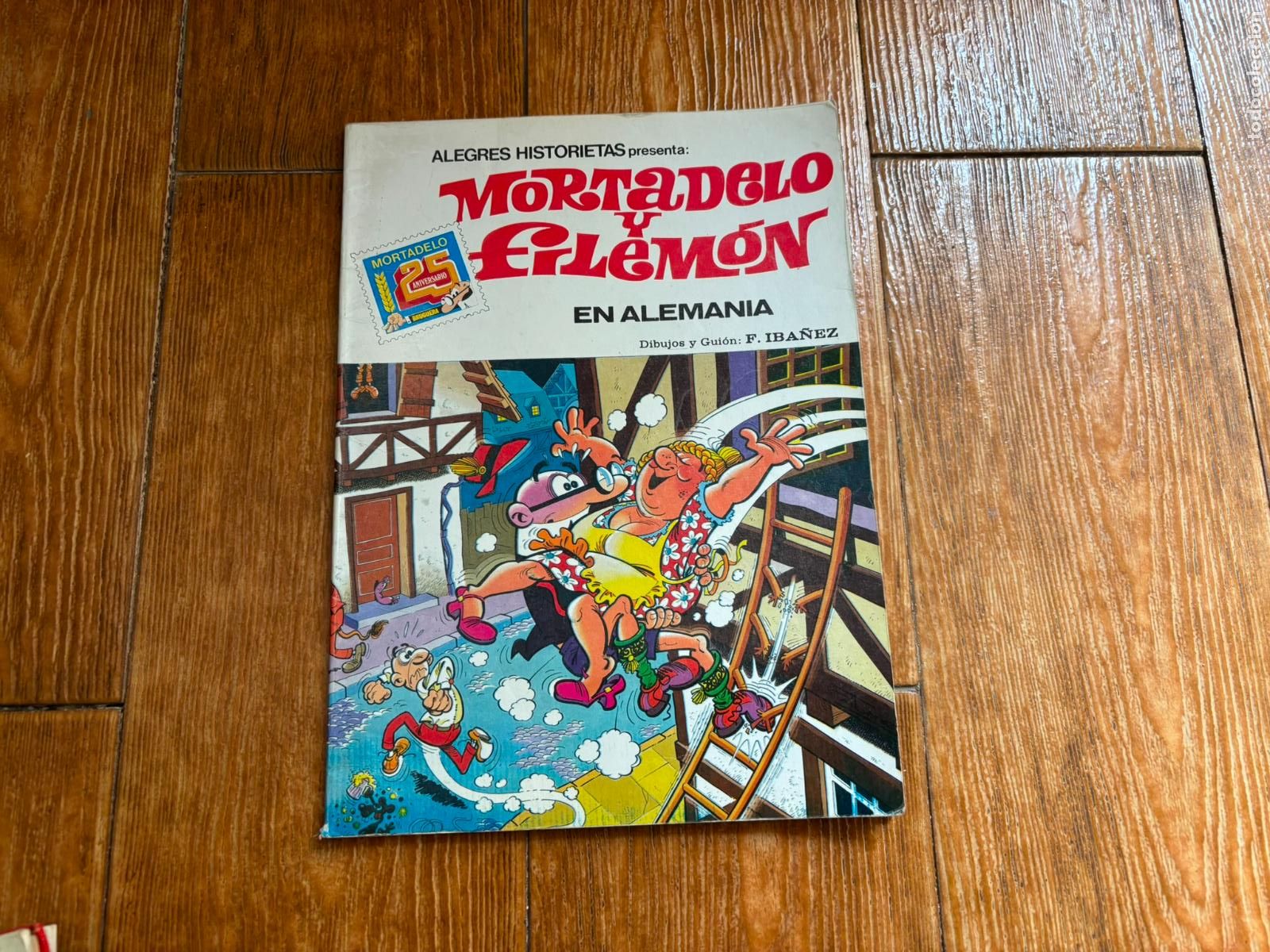 Tebeos: ALEGRES HISTORIETAS DE MORTADELO Y FILEMON EN ALEMANIA - Foto 1