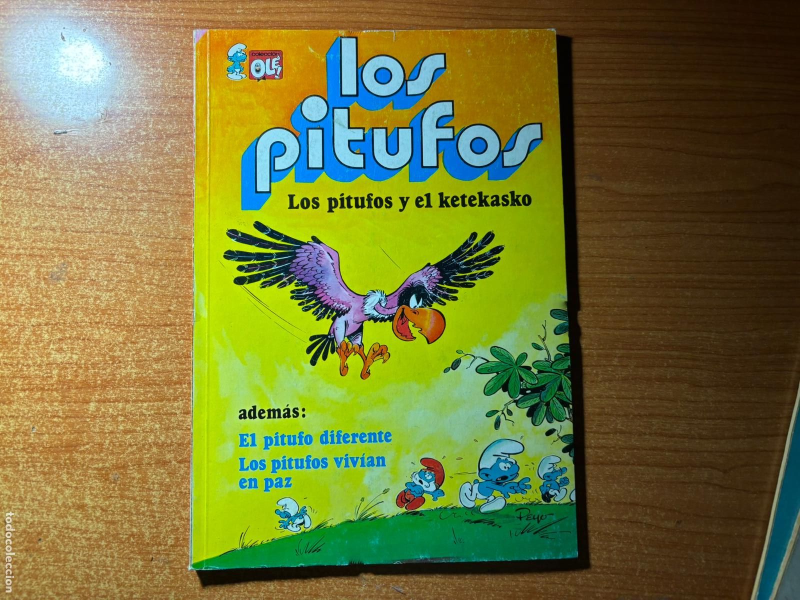 Tebeos: COLECCI&Oacute;N OL&Eacute; N&ordm; 7 LOS PITUFOS EDICIONES B