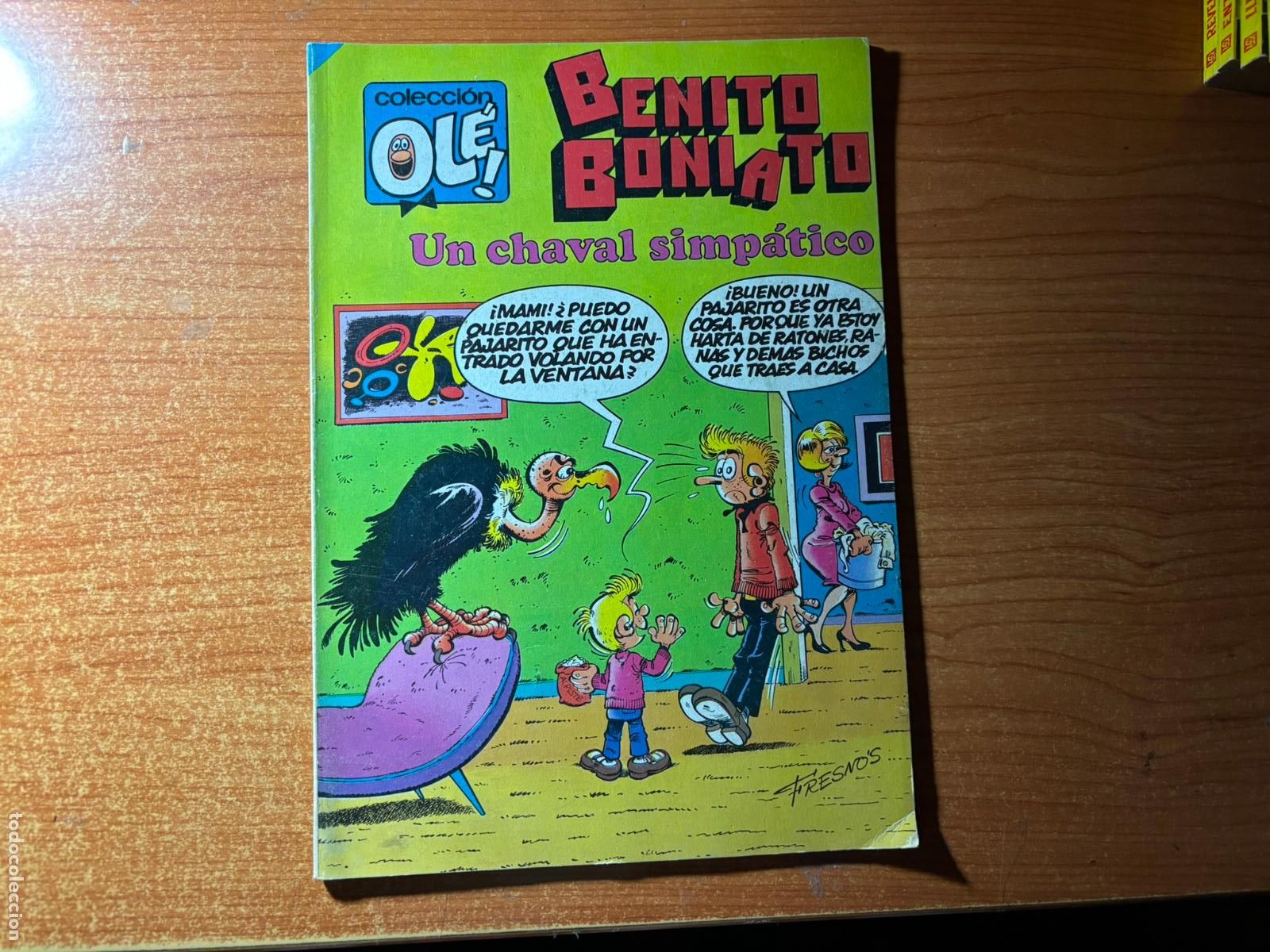 Tebeos: COLECCI&Oacute;N OL&Eacute; N&ordm; 8 BENITO BONIATO EDITORIAL BRUGUERA