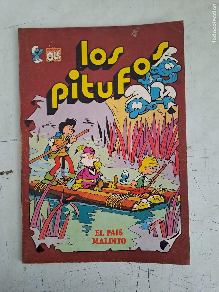 Tebeos: Ole 14, los Pitufos, Primera edici&oacute;n, Bruguera en buen estado