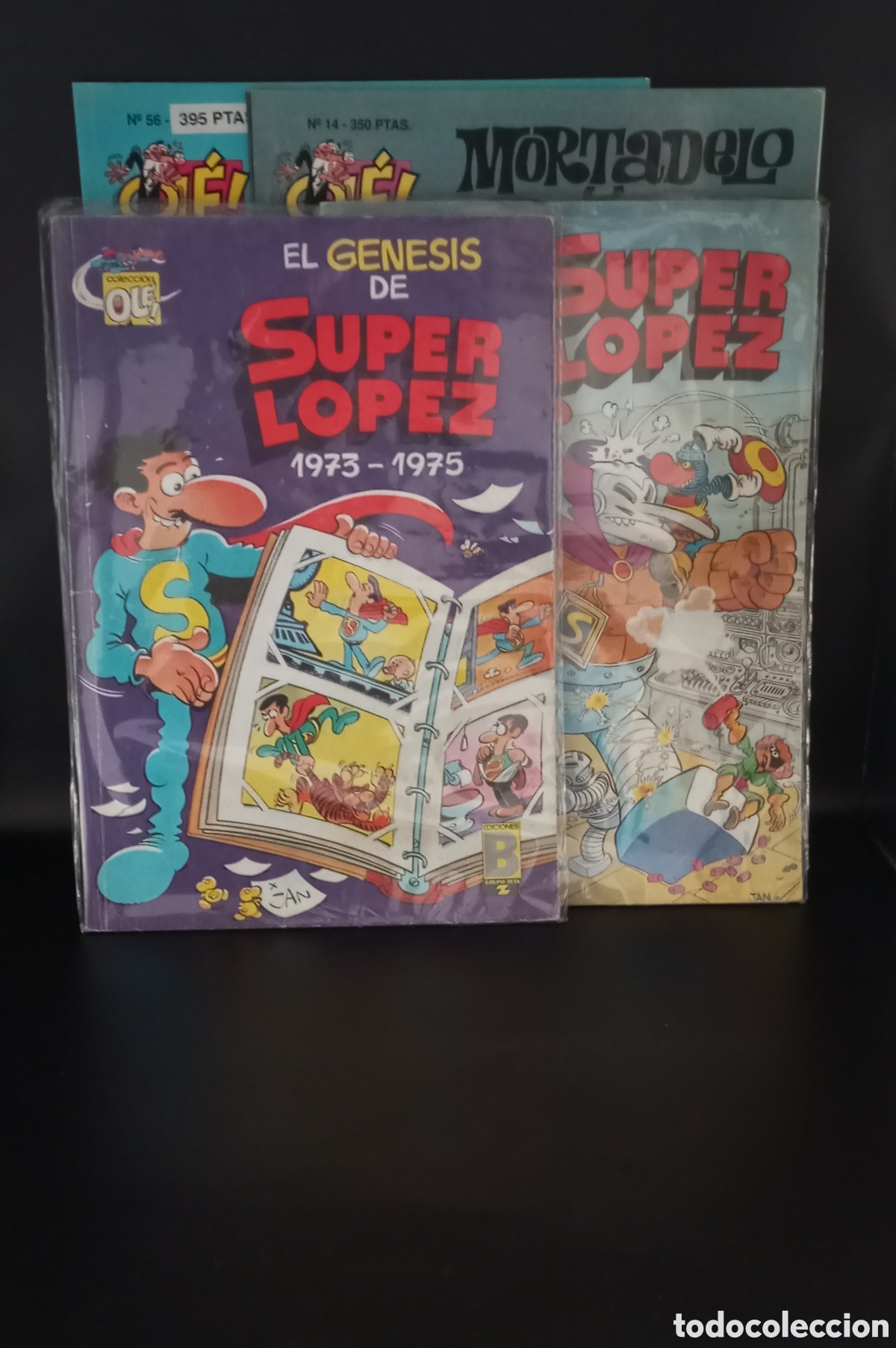 Tebeos: COLECCI&Oacute;N OL&Eacute; (S&Uacute;PER LOPEZ N&deg;3 SL Y N&deg;13 SL) MORTADELO Y FILEM&Oacute;N N&deg; 14, N&deg; 56