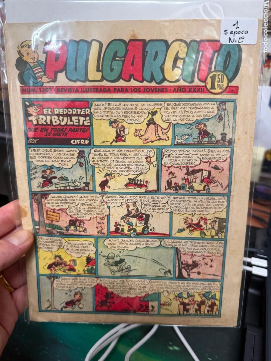 Tebeos: PULGARCITO 1107 EDITORIAL BRUGUERA NORMAL ESTADO