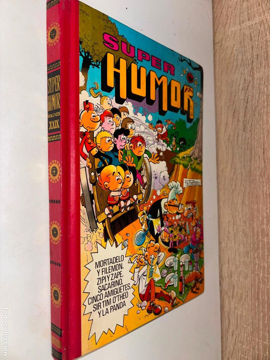Tebeos: SUPER HUMOR VOLUMEN XXIX EDITORIAL BRUGUERA 1985 MORTADELO, ZIPI Y ZAPE, SACARINO, CINCO AMIGUETES