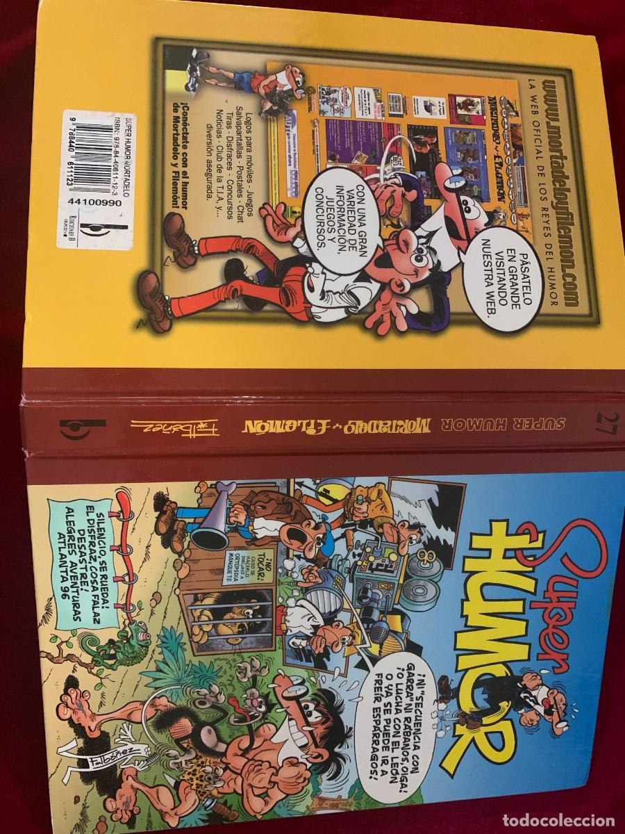 Tebeos: COMIC; &laquo; SUPER HUMOR N&ordm; 27 &raquo; MORTADELO Y FILEMON - Foto 2