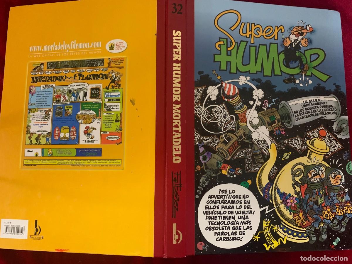 Tebeos: COMIC; &laquo; SUPER HUMOR N&ordm; 32 &raquo; MORTADELO Y FILEMON - Foto 2