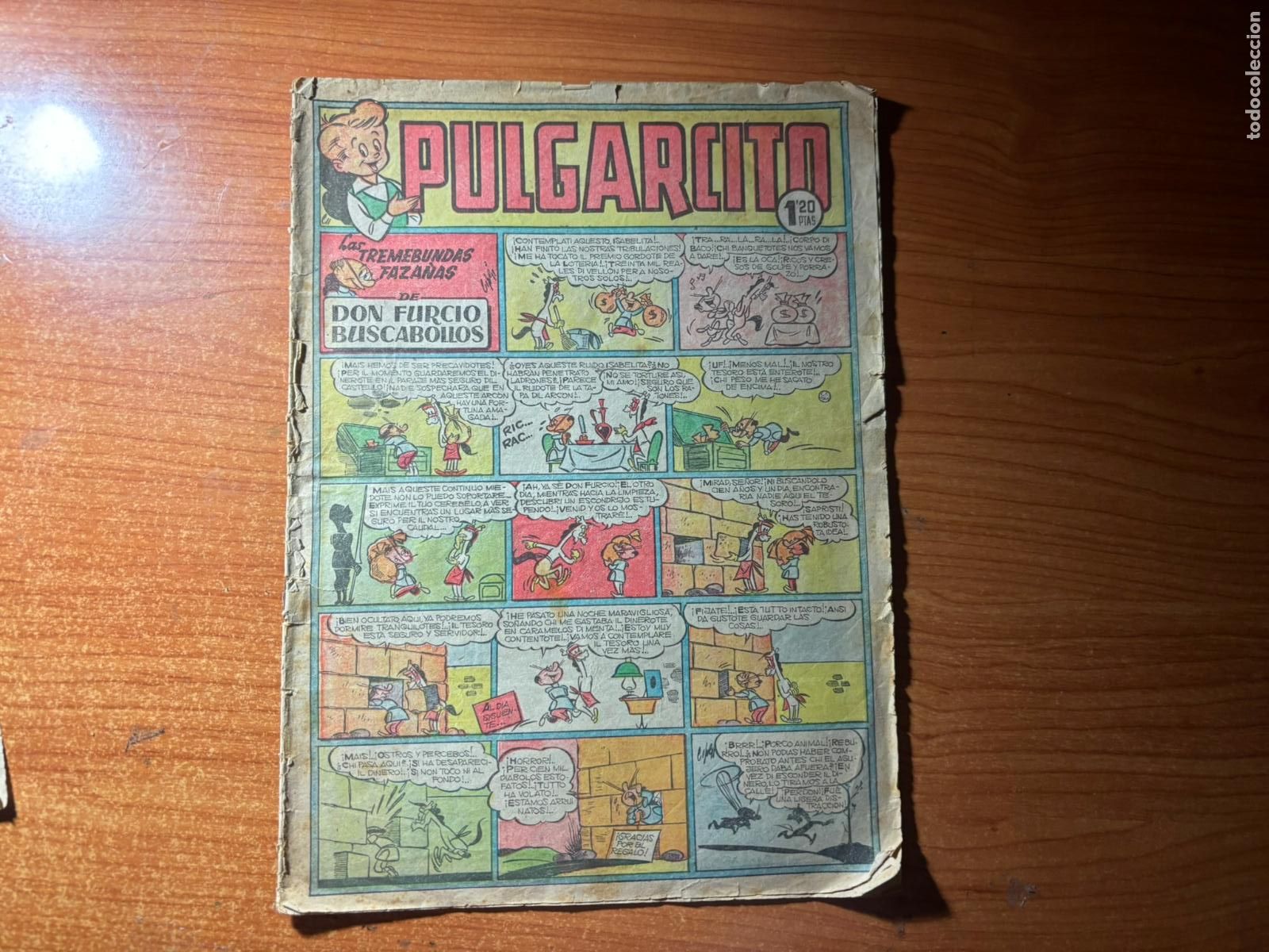 Tebeos: PULGARCITO N&ordm; 235 EDITORIAL BRUGUERA