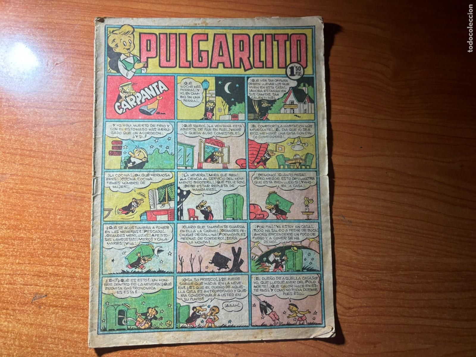 Tebeos: PULGARCITO N&ordm; 243 EDITORIAL BRUGUERA