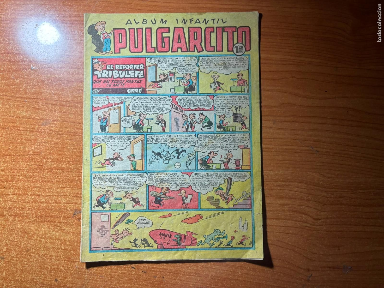 Tebeos: PULGARCITO N&ordm; 232 EDITORIAL BRUGUERA