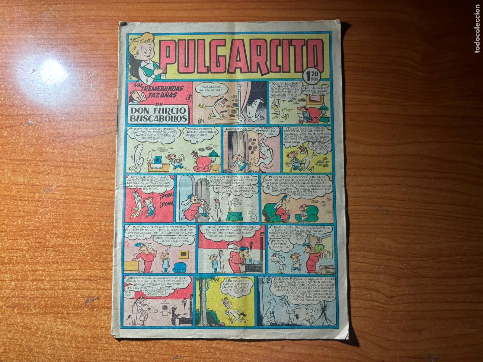 Tebeos: PULGARCITO N&ordm; 233 EDITORIAL BRUGUERA