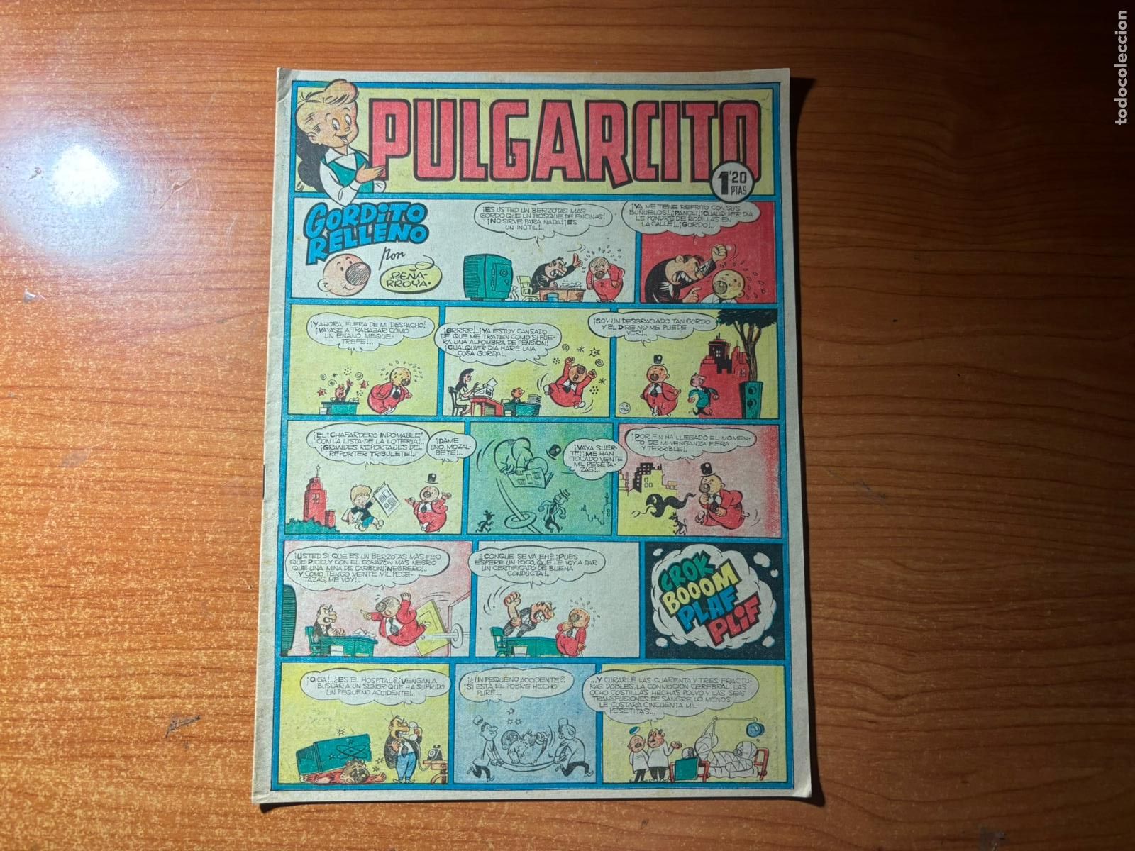 Tebeos: PULGARCITO N&ordm; 237 EDITORIAL BRUGUERA