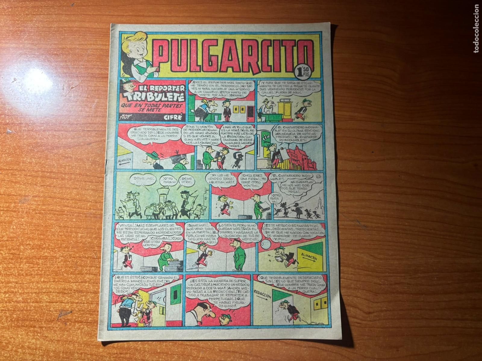 Tebeos: PULGARCITO N&ordm; 245 EDITORIAL BRUGUERA