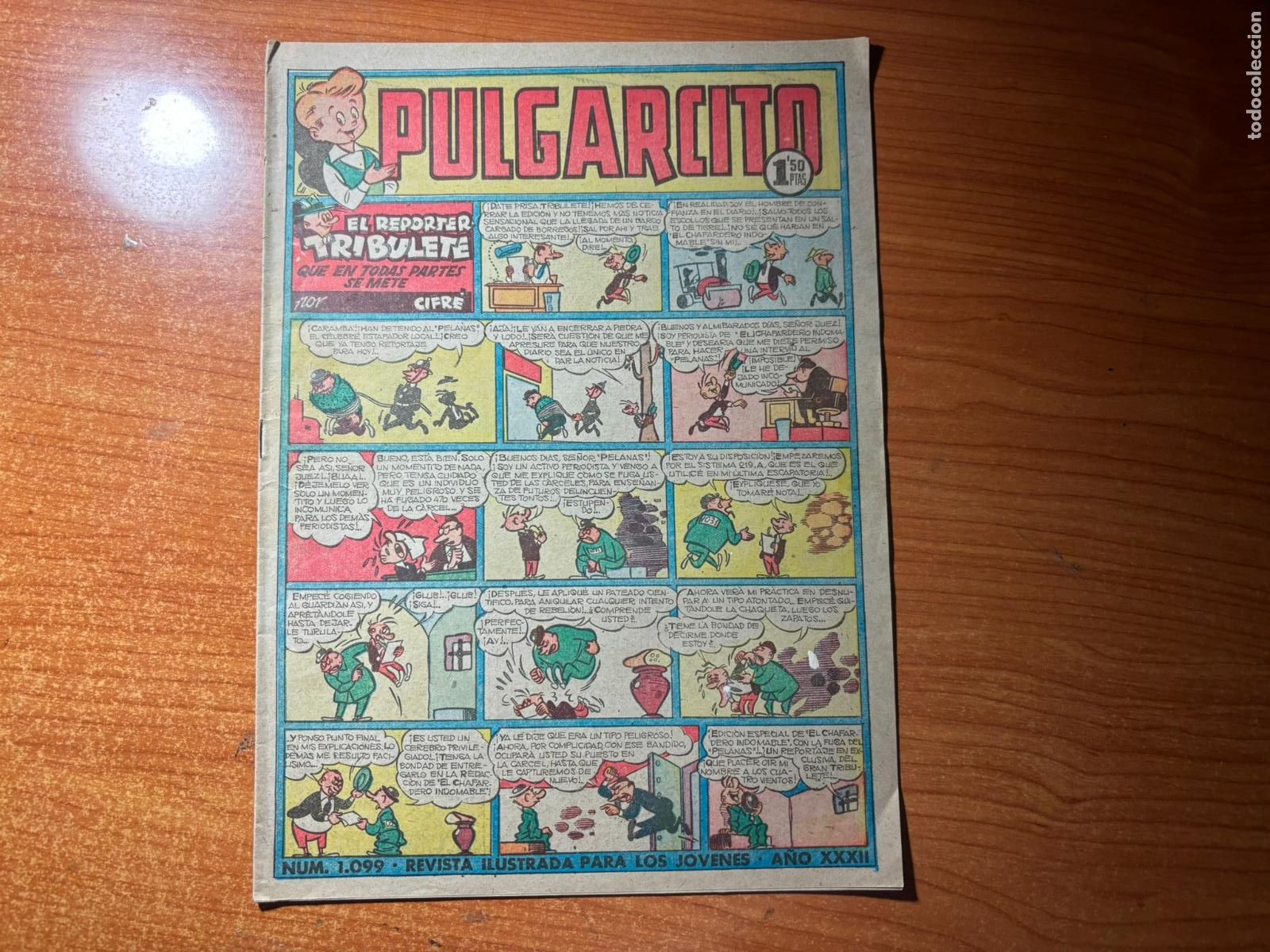 Tebeos: PULGARCITO N&ordm; 257 EDITORIAL BRUGUERA