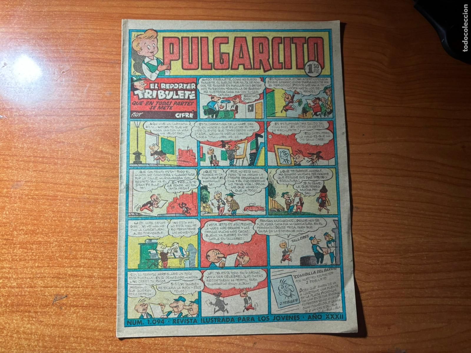 Tebeos: PULGARCITO N&ordm; 252 EDITORIAL BRUGUERA