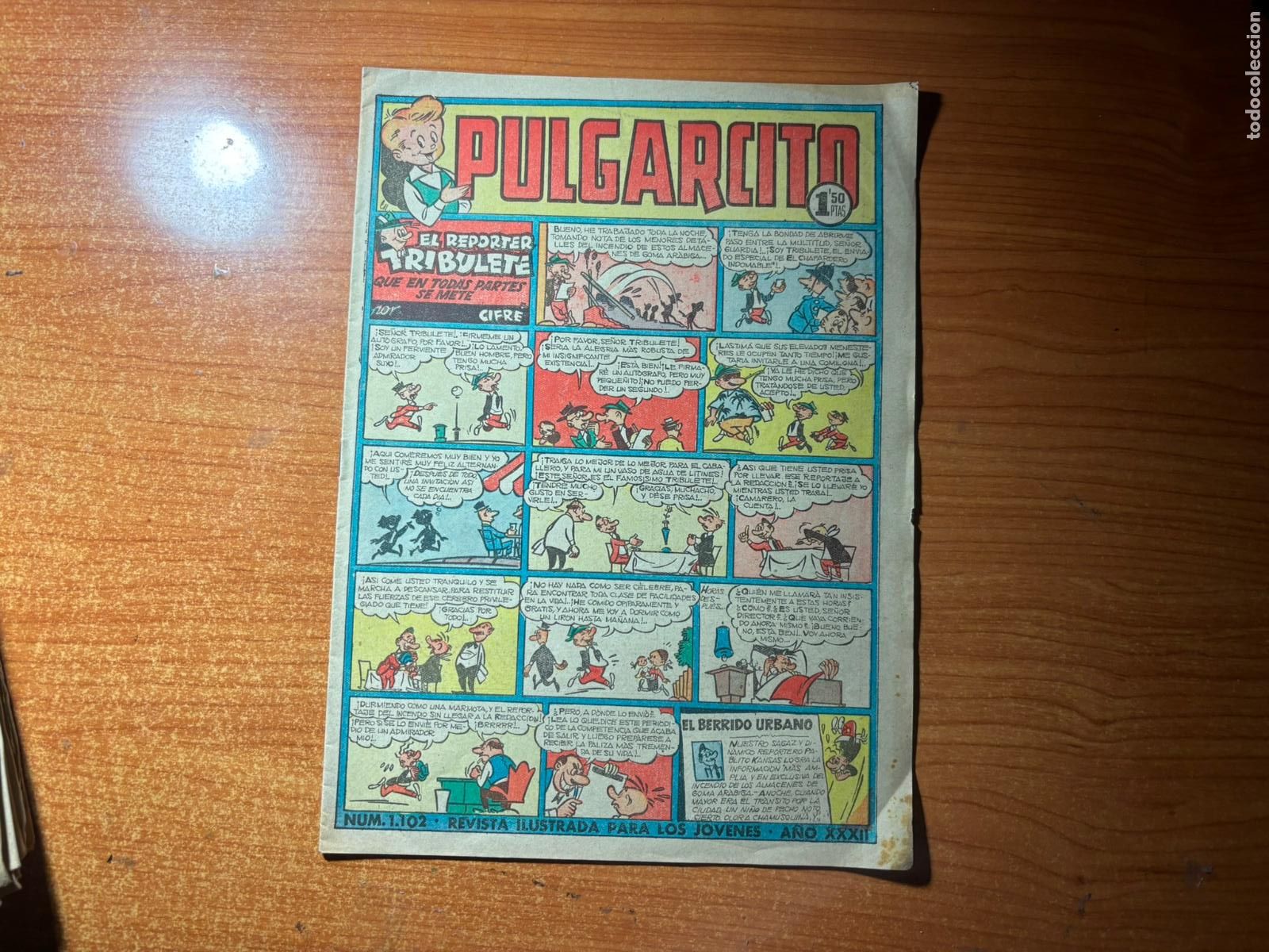 Tebeos: PULGARCITO N&ordm; 260 EDITORIAL BRUGUERA