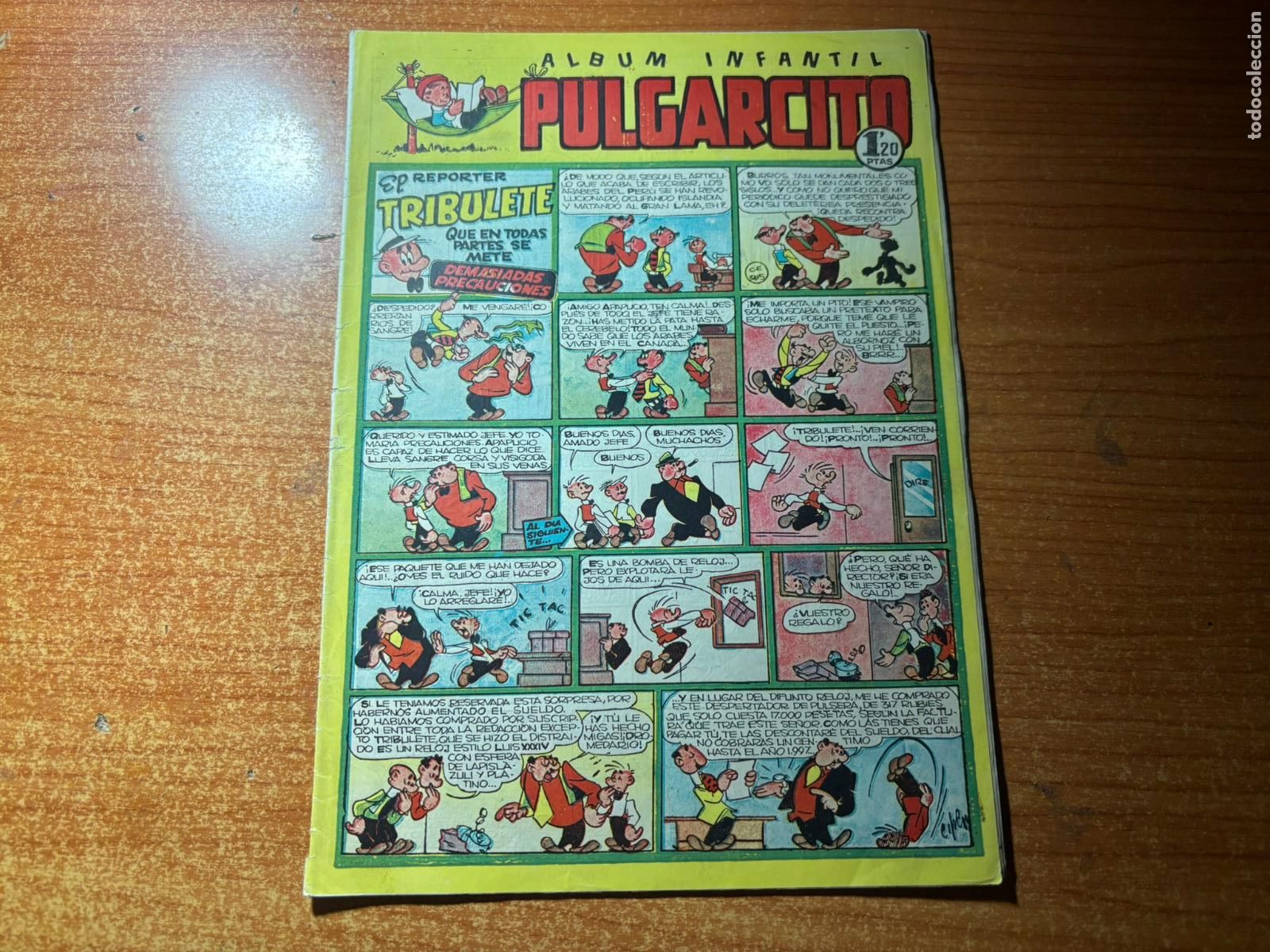 Tebeos: PULGARCITO N&ordm; 119 EDITORIAL BRUGUERA