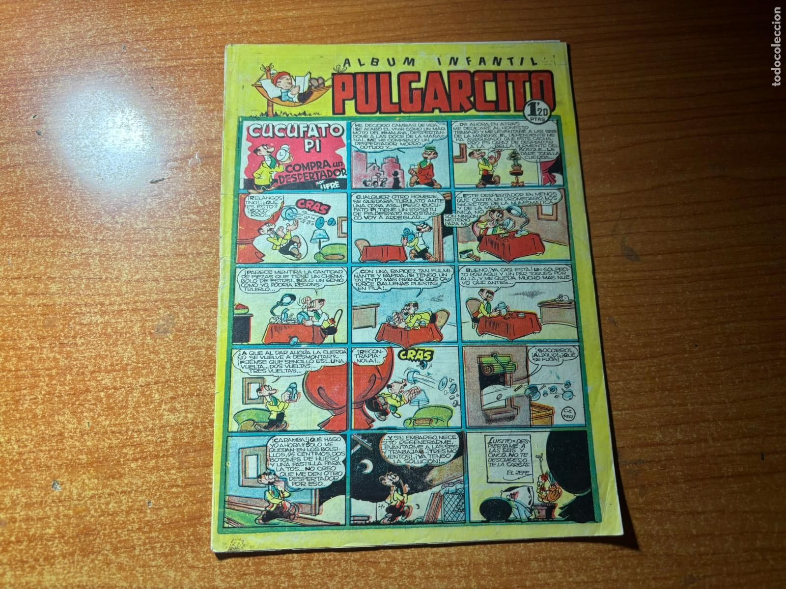 Tebeos: PULGARCITO N&ordm; 120 EDITORIAL BRUGUERA