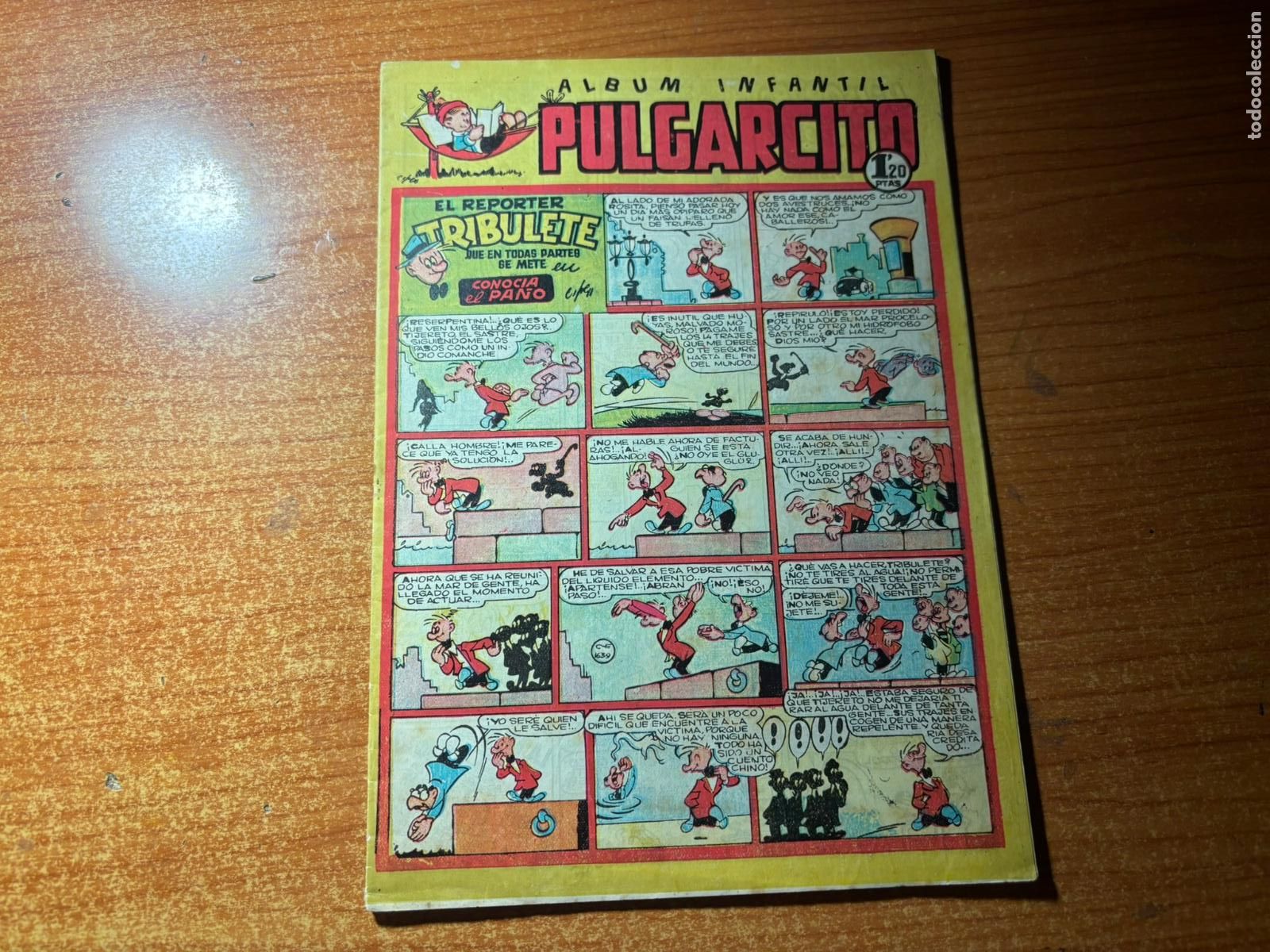 Tebeos: PULGARCITO N&ordm; 123 EDITORIAL BRUGUERA