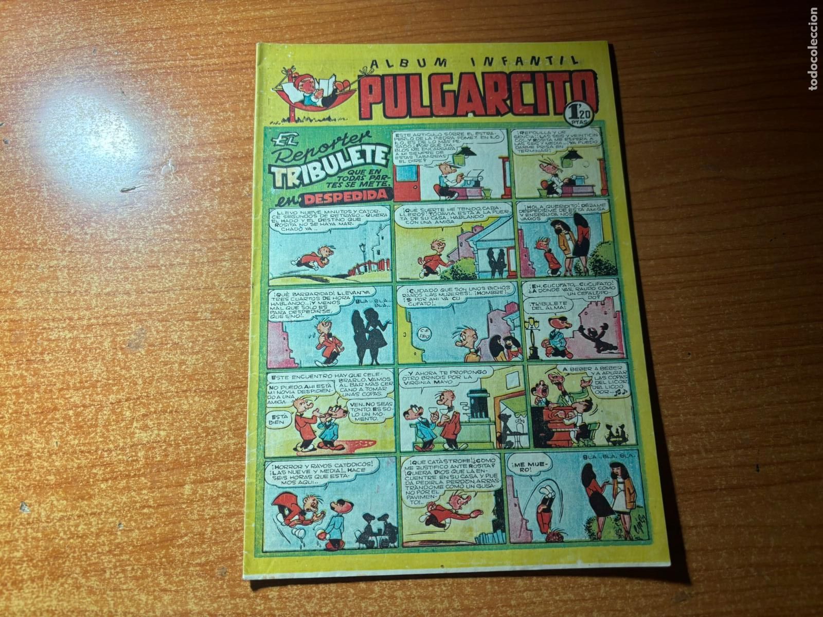 Tebeos: PULGARCITO N&ordm; 127 EDITORIAL BRUGUERA