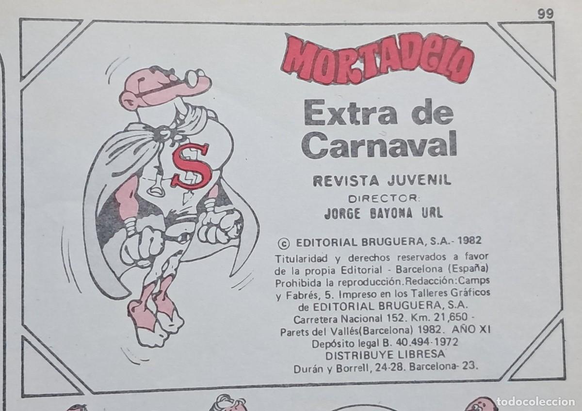 Tebeos: MORTADELO EXTRA DE CARNAVAL 1982 - Foto 2