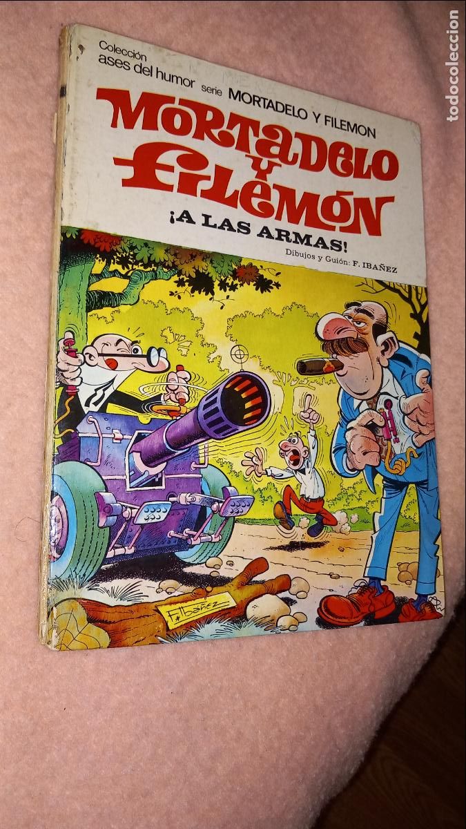 Tebeos: Bruguera. Ases del Humor Mortadelo y Filem&oacute;n A las Armas