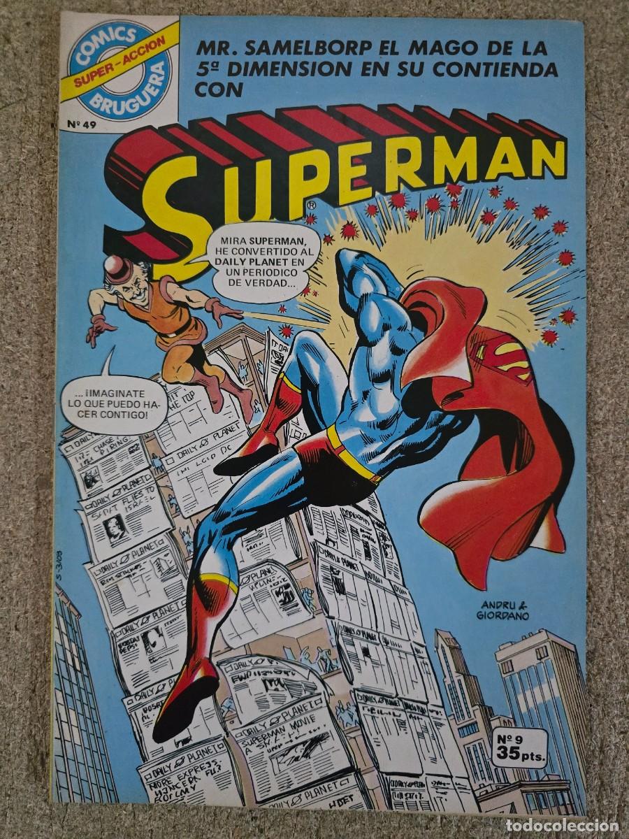 Tebeos: Superman 9 Comics Super-Accion.Bruguera - Foto 1