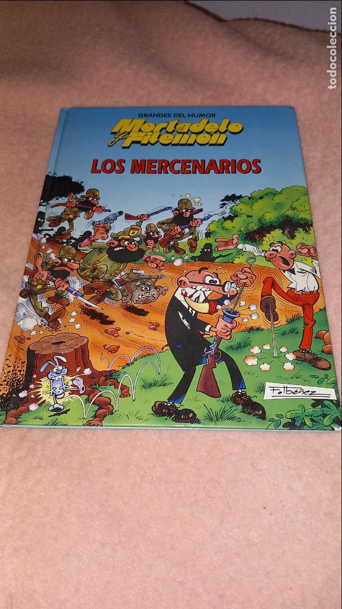 Tebeos: Bruguera. Grandes del Humor N&ordm;10. Mortadelo y Filem&oacute;n Los Mercenarios