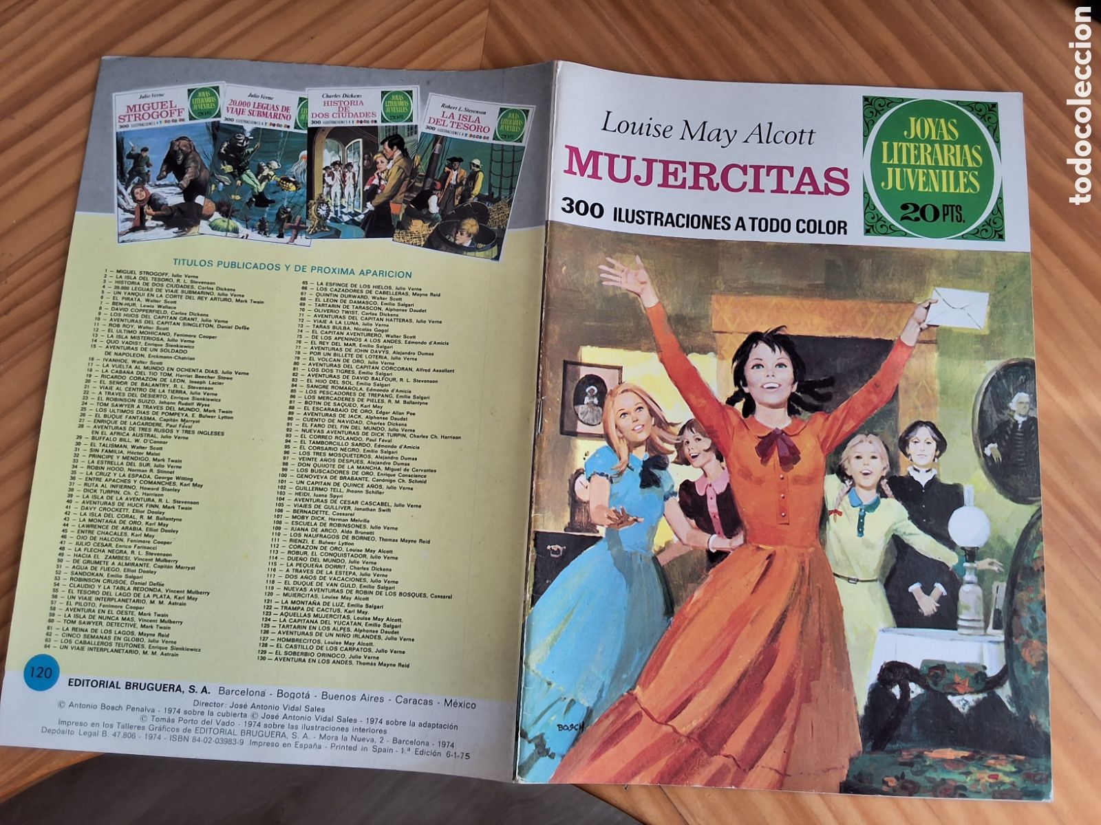 Tebeos: Joyas literarias juveniles comic n&uacute;mero 120 mujercitas a&ntilde;o 1975/1 edici&oacute;n 1&deg;