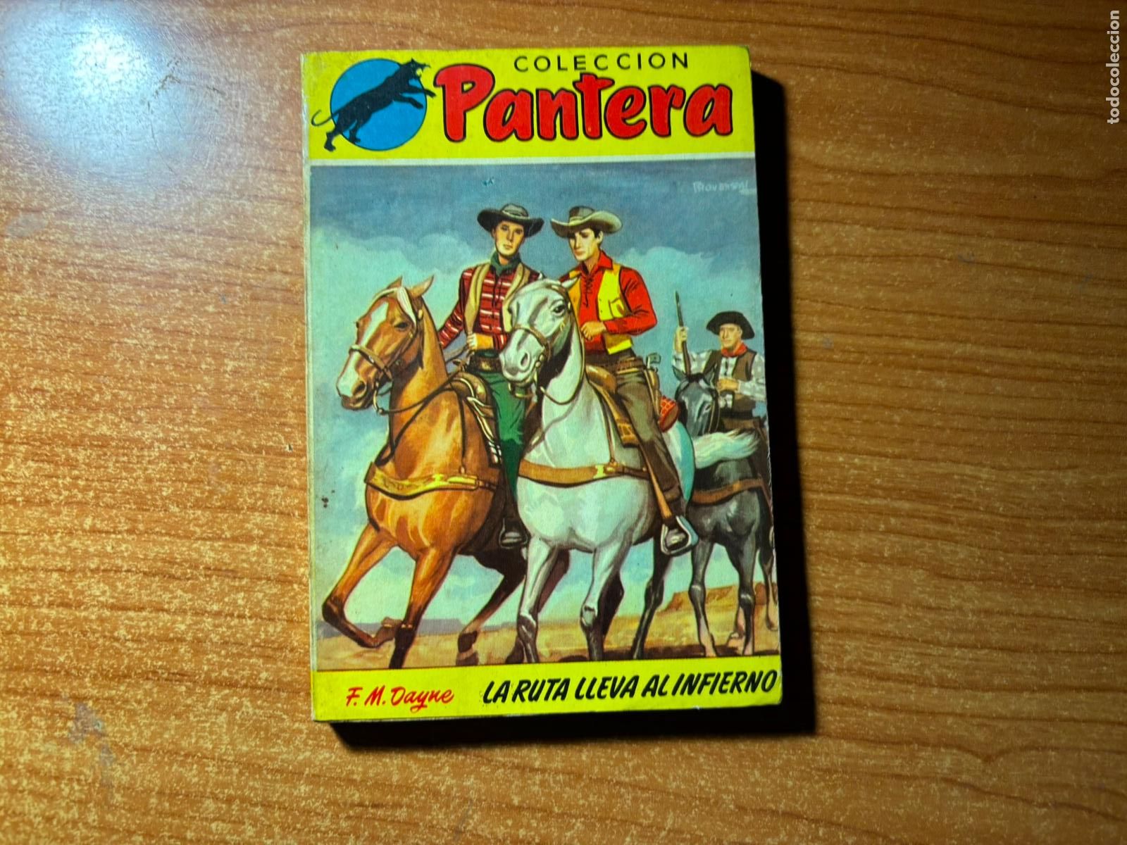 Tebeos: COLECCION PANTERA N&ordm; 34 EDITORIAL BRUGUERA 1955