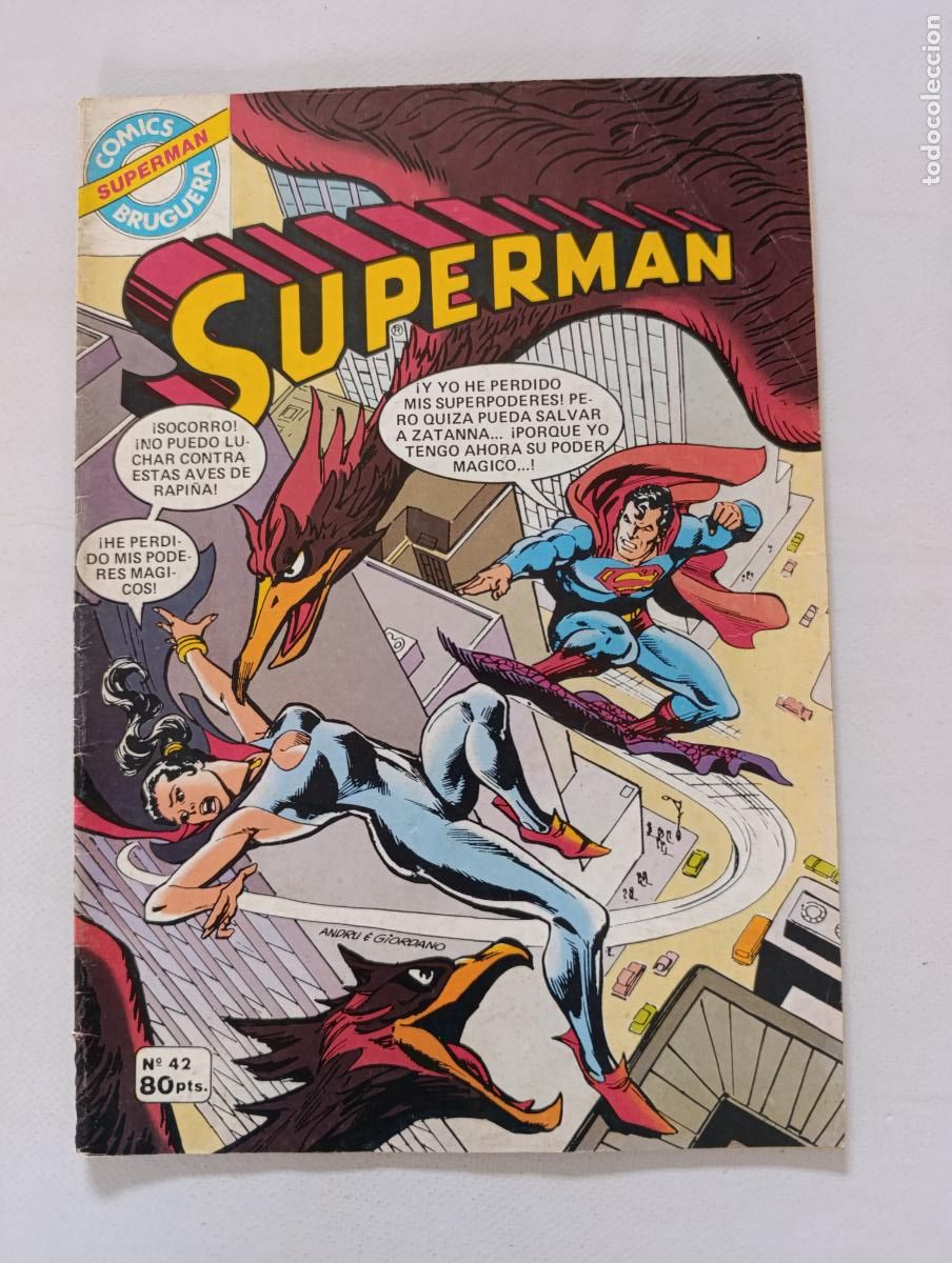 Tebeos: SUPERMAN N&ordm; 42 - BRUGUERA (AM)
